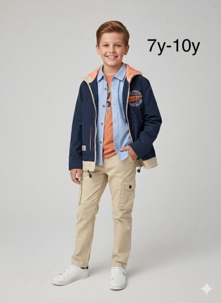 برتقالي مع بيج