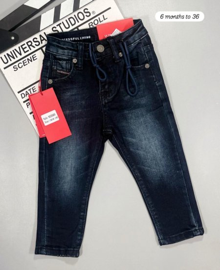 بنطلون ولادي DIESEL زر سحاب بيبي