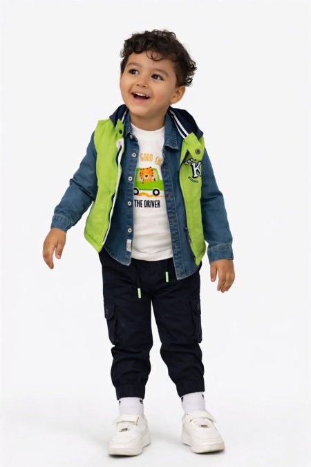 اطقم ولادي ٤قطع 24m_9m