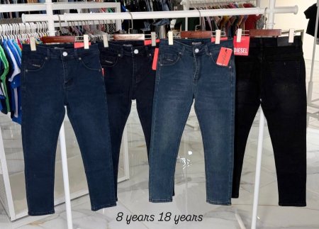 بنطلون ديزل ولادي 8y_18y كرتونة